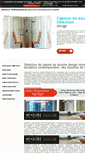 Mobile Screenshot of 123cabine-de-douche.com